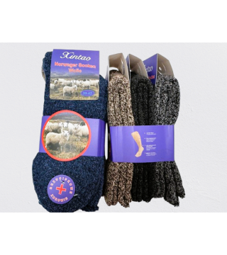 Skarpety męskie wełniane -...